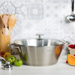 Таз для варенья с крышкой Cristel Extras (40 см)