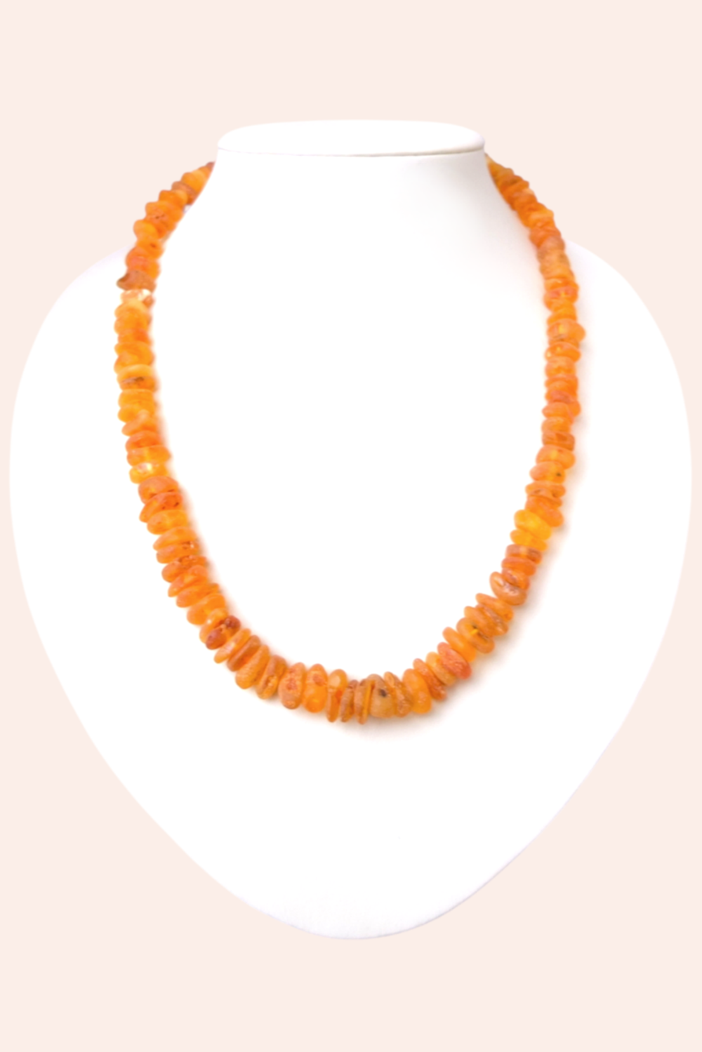 Бусы янтарь необработанный (71101)