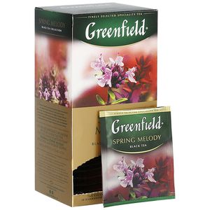 ЧАЙ SPRING MELODY 25ШТх1.5ГР GREENFIELD