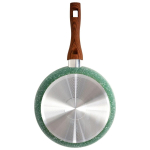 Сковорода алюминий, 24 см, антипригарное покрытие, Scovo, Green Tree, GT-003