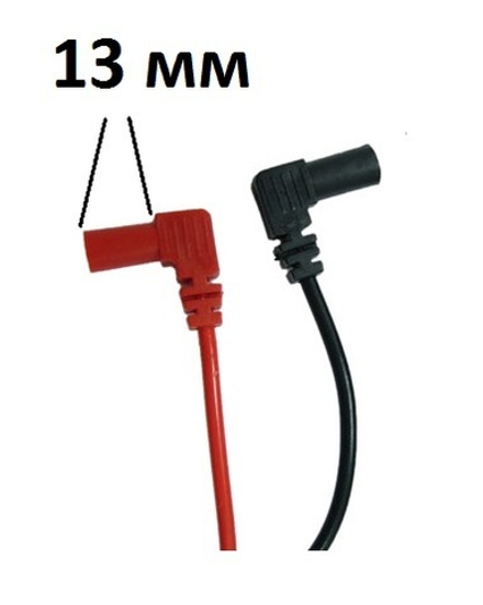 Щуп для мультиметра угловой 600В-10A 0.72см