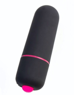 Черная вибропуля A-Toys Alli - 5,5 см. (Цвет: черный)