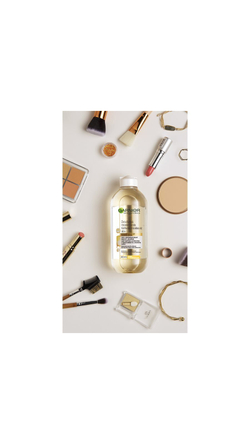 Garnier Skin Naturals - Двухфазная мицеллярная жидкость 3 в 1 /   400  ml  / GTIN 3600541744547