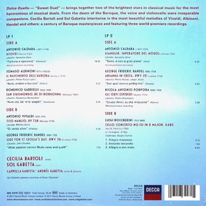 Cecilia Bartoli & Sol Gabetta, Cappella Gabetta, Andres Gabetta / Dolce Duello (2LP)