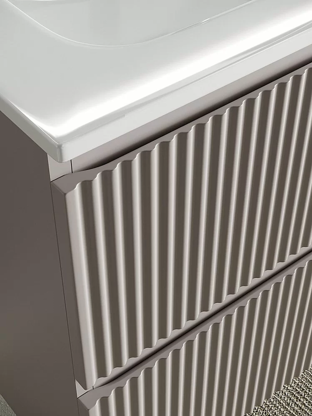 Тумба с раковиной Sancos SNOB R SNR100SM L/R 100 Doha Soft