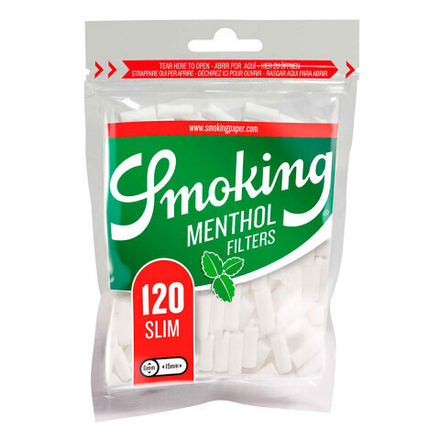 Фильтры Smoking "Menthol" Slim 120шт.