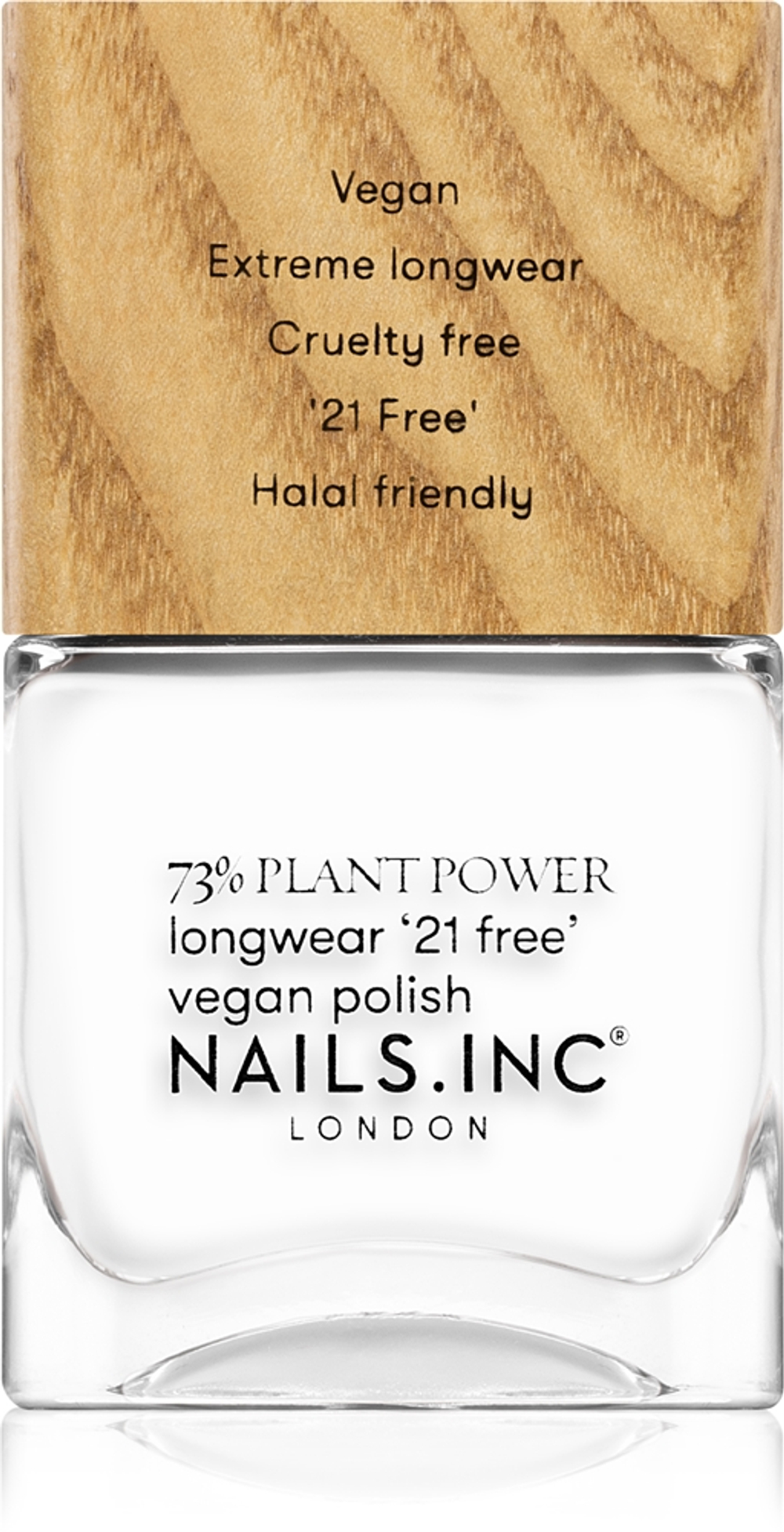 Nails Inc. Plant Power - Долговременный лак для ногтей оттенок Free time it's me time, 14 ml