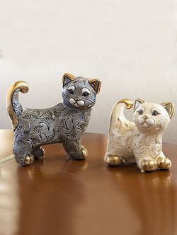 De Rosa Rinconada Статуэтка Котенок Кошки Abanico