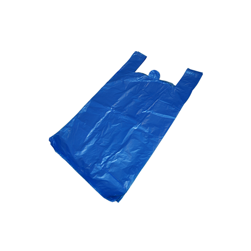 Пакет майка 45+20х75 син 100/1000