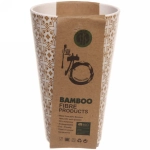 Стакан пластиковый 400мл «Eco Life» цветы