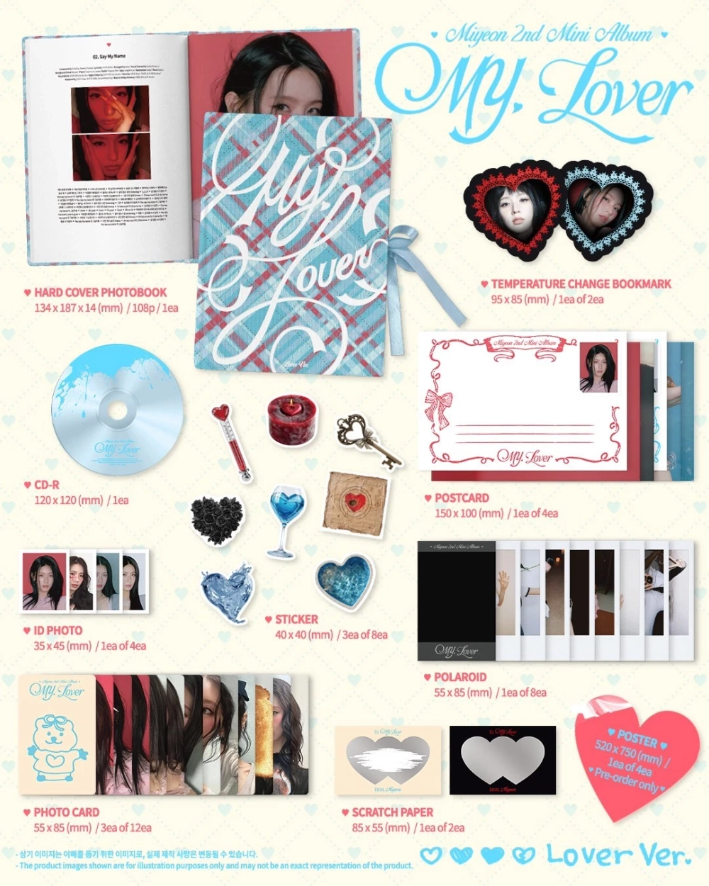 Альбом MIYEON - MY, Lover