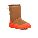 Ugg Mens Classic Short Weather Hybrid - Chestnut / Orange