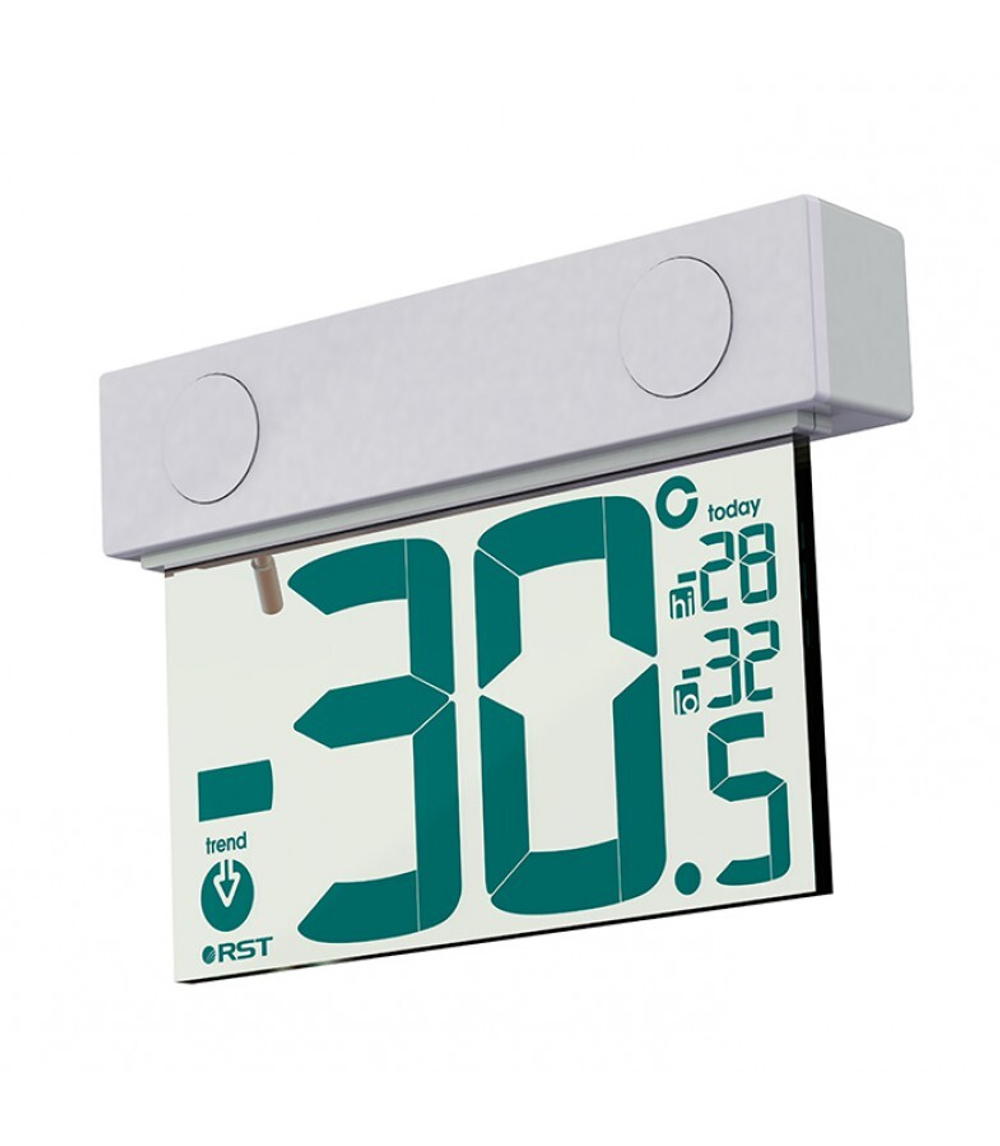 Цифровой оконный термометр на липучке RST01077