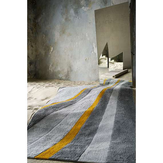 Ковер из хлопка с рисунком Tulip Field из коллекции Terra, 120х180 см