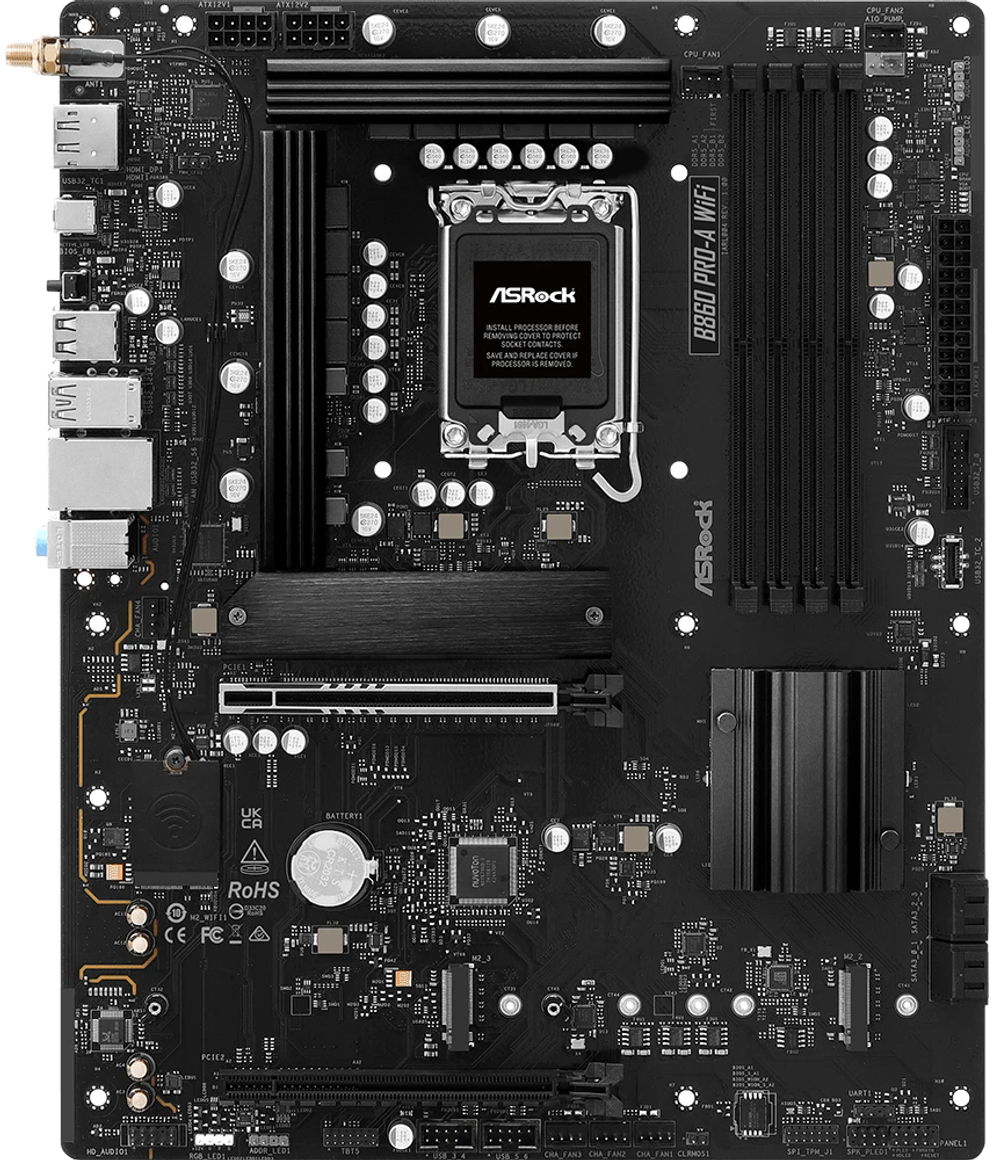 Материнская плата ATX ASRock B860 PRO-A WIFI