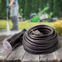 Удлинитель силовой ЭРА UPx-1e-3x1,5-10m-IP44(KG) в бухте с заземлением 1 розетка 10 м КГ 3х1,5мм2