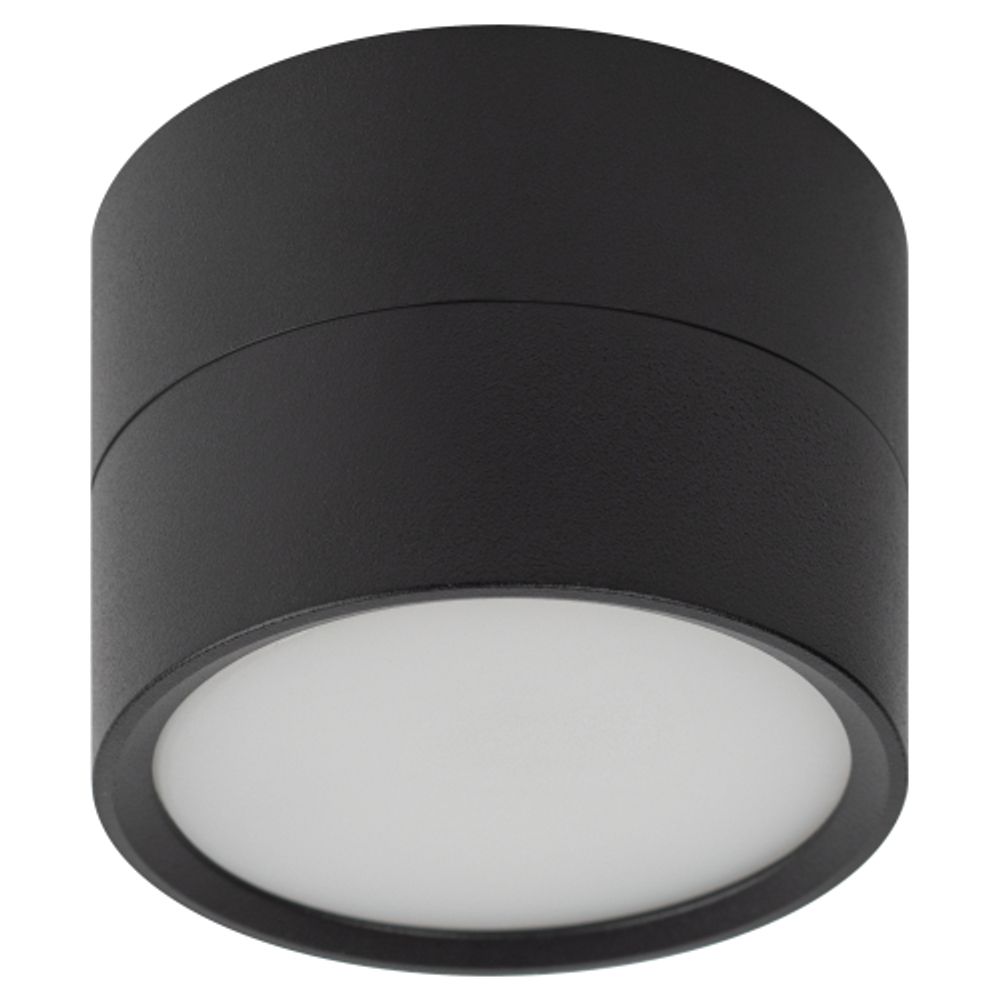Светильник накладной ЭРА OL7 GX53 BK под лампу GX53 черный