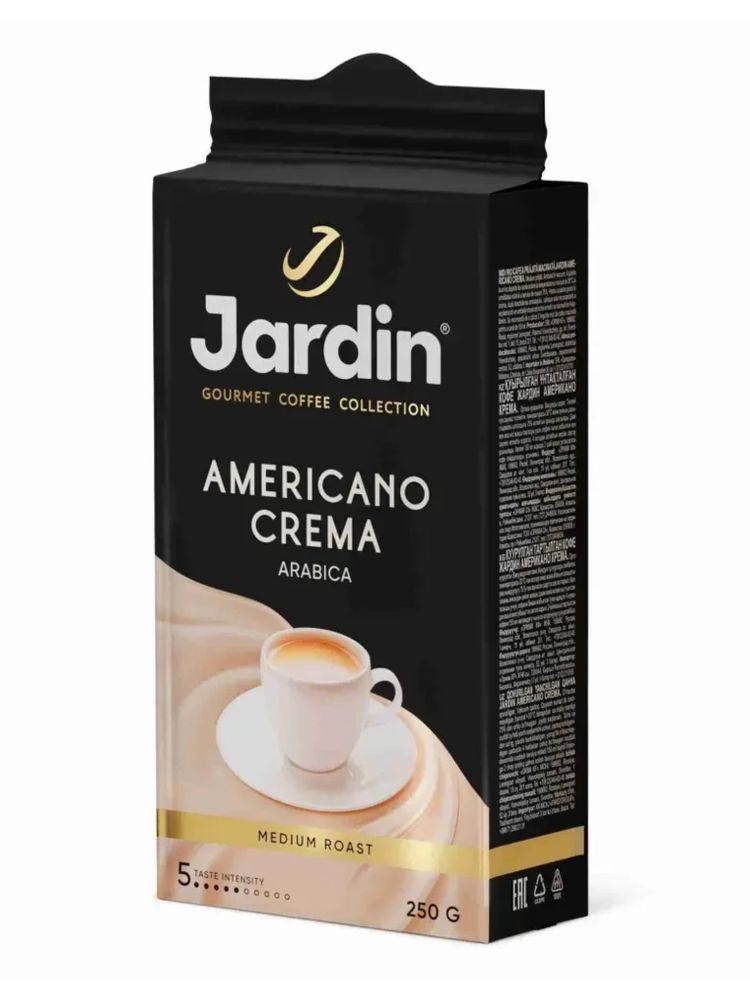 Кофе молотый Jardin Americano Crema 250 г x 4 шт