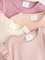 Боди с длинным рукавом для малышей Next Q95-122, Розовый