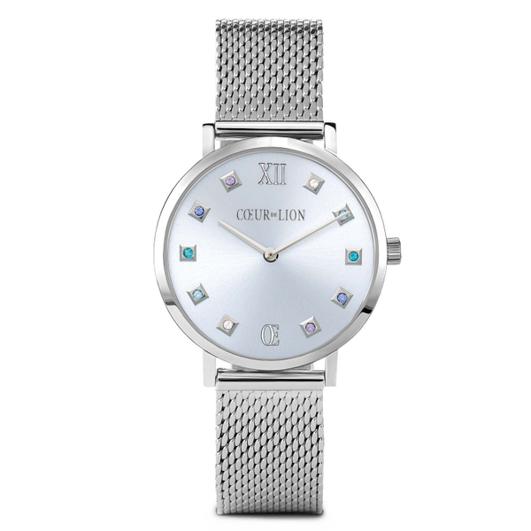 Часы Coeur de Lion Silver-Light Blue 7610/70-1726 цвет голубой, серебряный