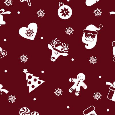 Christmas maroon