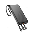 Hoco J146 Night tide портативный аккумуляторс 4 кабелями (10000mAh)