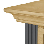 Комод Хельсинки в прихожую для обуви и вещей из сосны