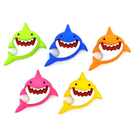 ТУБ.21 Пуговицы декоративные "Акулята"