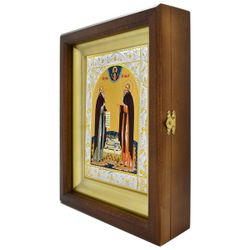 Зосима и Савватий Соловецкие. Икона, писанная в монастыре.