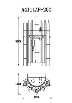 Настенный светильник Arte Lamp