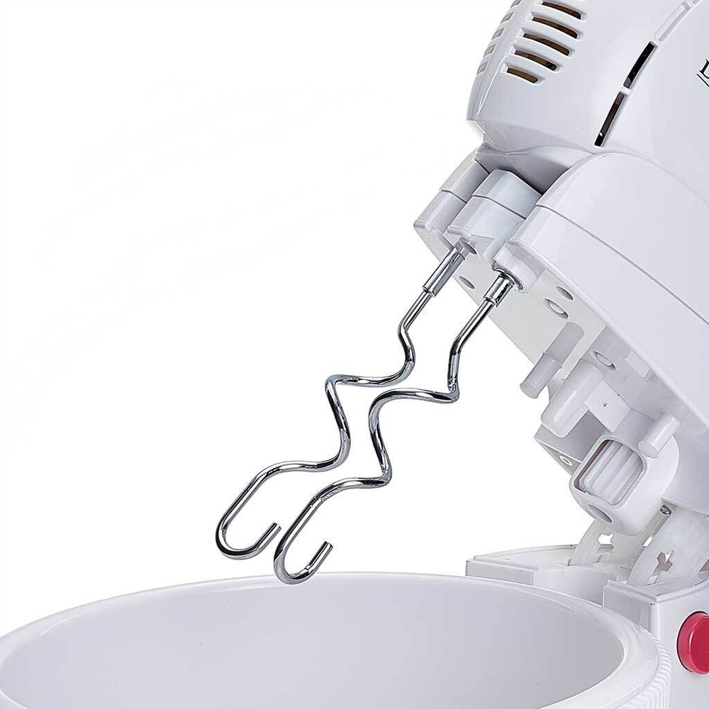 Миксер DELTA LUX DL-5071C белый с розовым