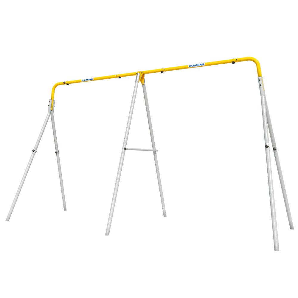 ROMANA Каркас для качелей (желтый/серый)(двойные)(без качелей)