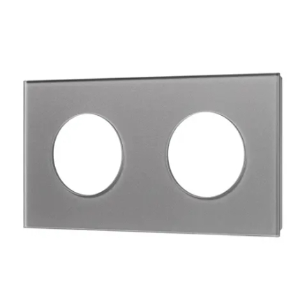 Рамка стеклянная FRM-GLARE-GC-2-GR (Arlight, -) 043837