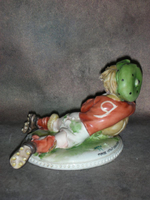 Статуэтка. Фарфор. Юный футболист. Capodimonte. Италия