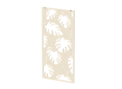 Перегородка с декором "Пальмы" (фурнитура в комплекте) 120х1,2х240