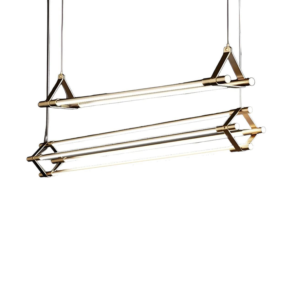 Chandelier  horizontal THIN Multiples Tetrad by Juniper Design