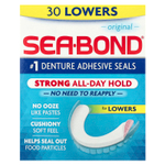 SeaBond, Адгезивные пломбы для зубных протезов, оригинальные, 30 шт.
