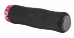 Ручки руля XH-GN01BL 130 мм чёрные, материал EVA, красные кольца, в инд. упаковке, арт. 150246 (10216170/010821/0228802, Китай)
