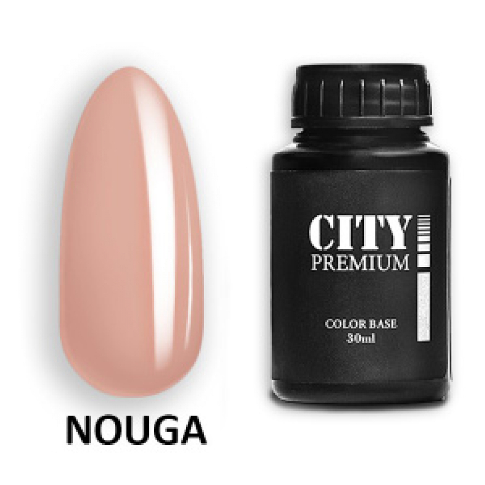 CITY-NAIL Premium Color Base Nouga 30мл.