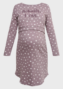 Сорочка для беременных и кормящих мам с нечесом