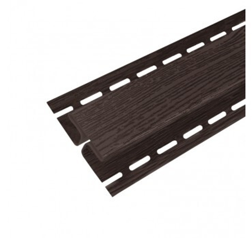 Соединительный H-профиль для сайдинга Tecos Lux Бразильская вишня 3050 мм