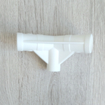 Т-образный соединитель - тройник BestWay с маркировкой "10", запчасть для круглых каркасного бассейна 305 на 76 см. Pro Max Bestway артикул 56677 Белый