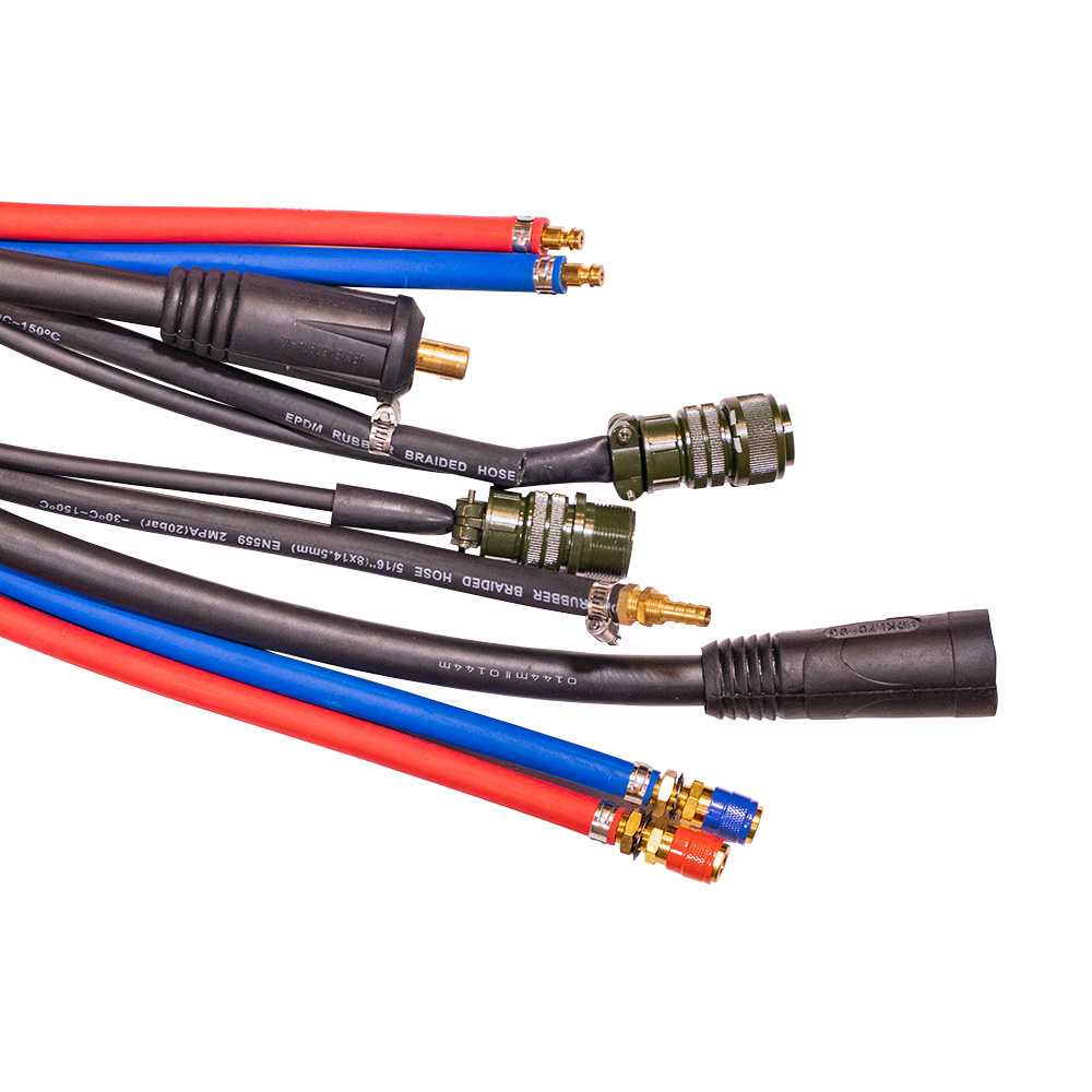 Пакет-коннектор РЕСУРС 5м, 95мм2, 10 pin, вода (790A/550A) 38523