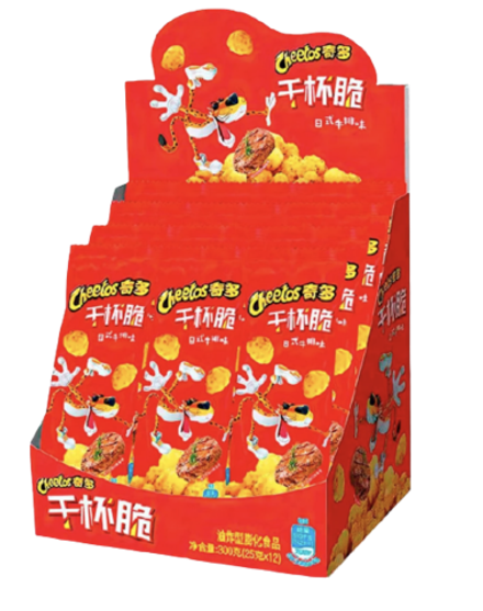 Чипсы Cheetos Crunchy со вкусом японского стейка (маленькая упаковка)