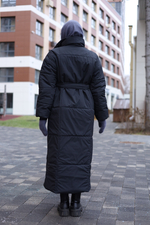 Пальто зимнее Арктика, черное