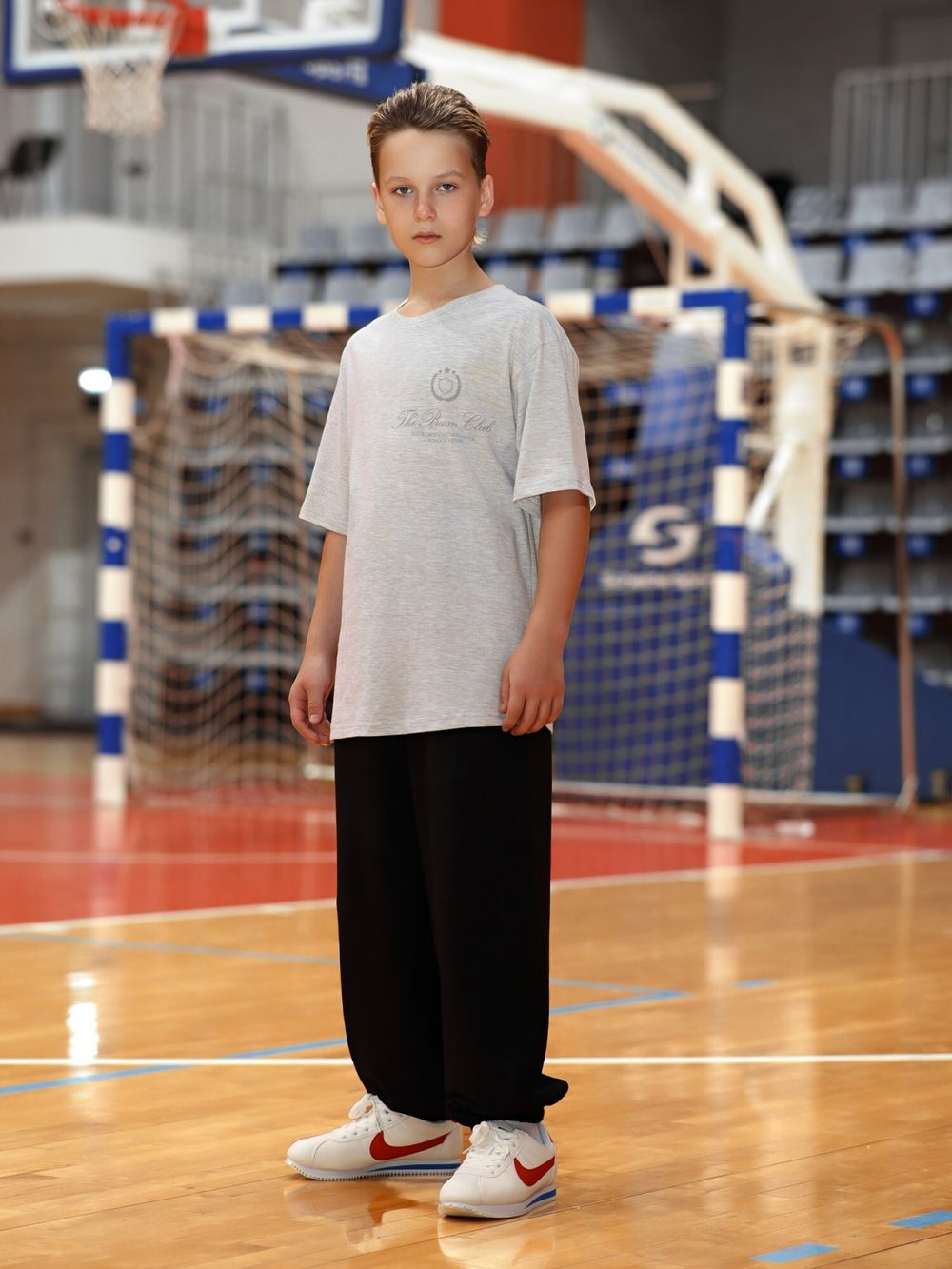 Брюки для мальчика Успех-4 Виотекс ЧЁРНЫЙ