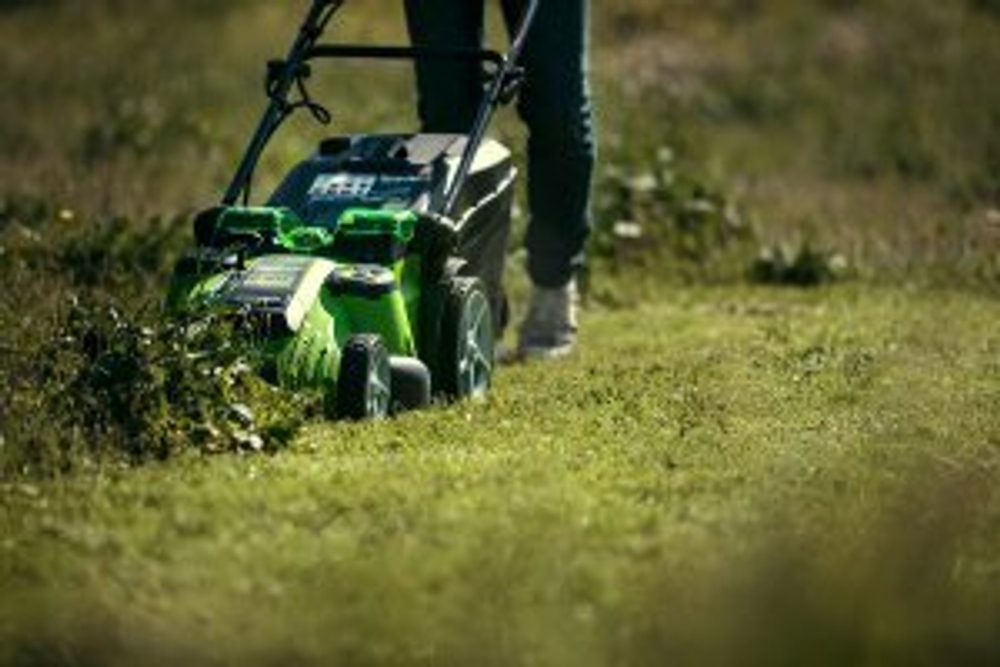 Газонокосилка аккумуляторная GREENWORKS TwinForce G40LM49DB 40В,49см,без АКБ и ЗУ (2500207)