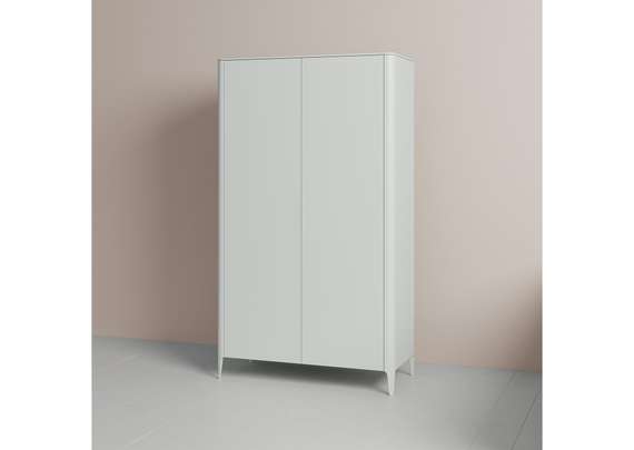 Шкаф Type 2-х створчатый 210х120 см (светло-серый)