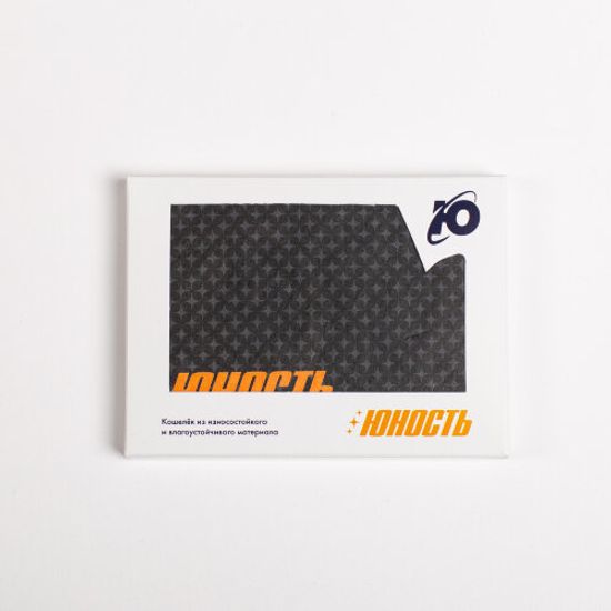 Кошелек ЮНОСТЬ™ Lost Future Tyvek® Черный