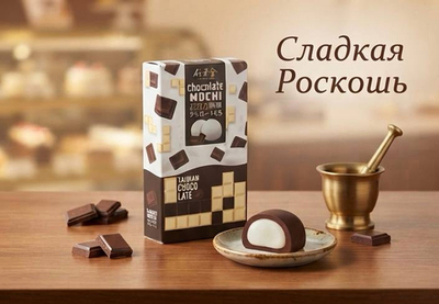 Моти со вкусом  двойной шоколад